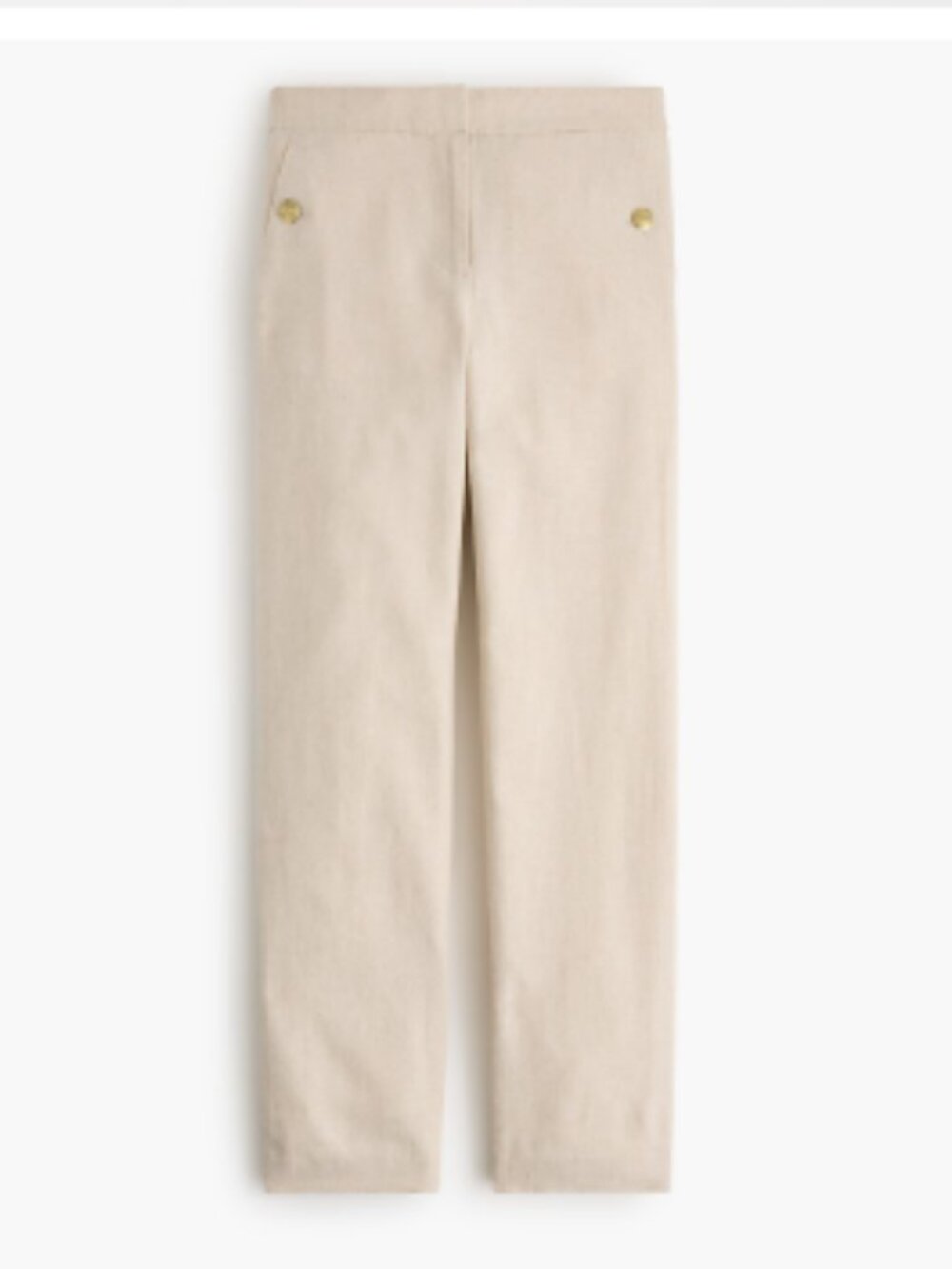 J. Crew Beige Elastic-Waist Pants - Picture 14 of 14